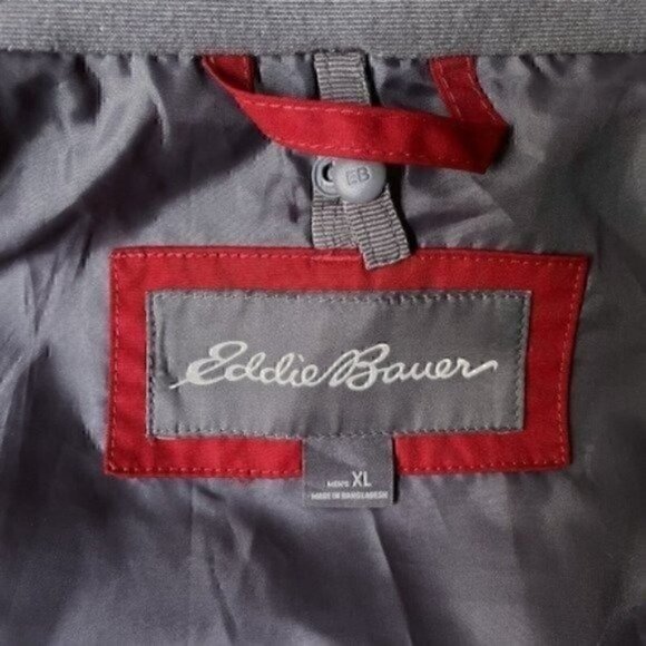 Eddie Bauer Outdoor Weatheredge Stoke Peak 3-in-1 Red + Burgundy Jacket Men’s XL - Picture 11 of 12